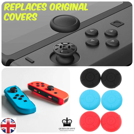 Nintendo Switch Replacement Caps Lite OLED Joy Con Thumb Stick Grips Pads Cover