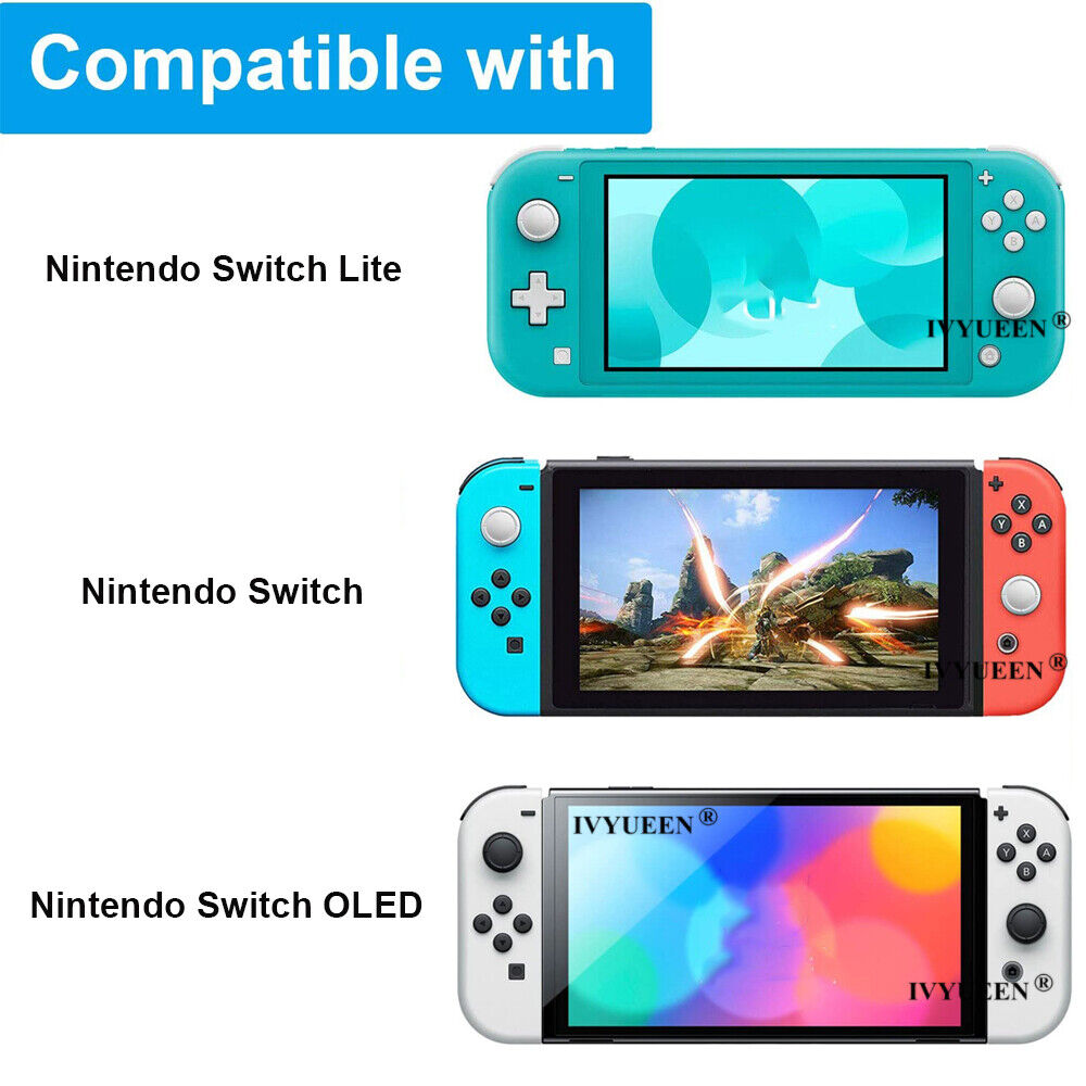 Replacement Nintendo Switch Caps Thumb Grips OLED Lite JoyCon Controller Covers