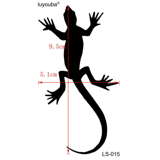 Gecko Lizard Waterproof Temporary Tattoo Fake Stickers Women Mens Body Arm Leg